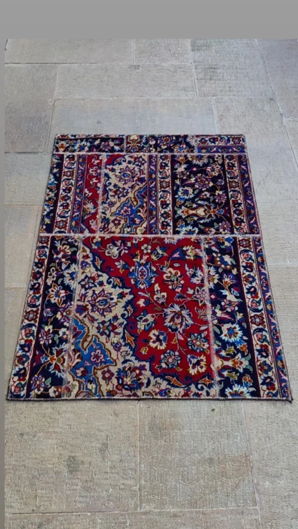 ذرع نیم چهل تیکه / فرش کاشان کد49141